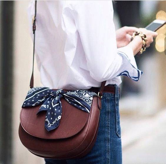 絲巾的各種圍法&mdash;&mdash;真絲圍巾、真絲絲巾、圍巾品牌、定制圍巾、