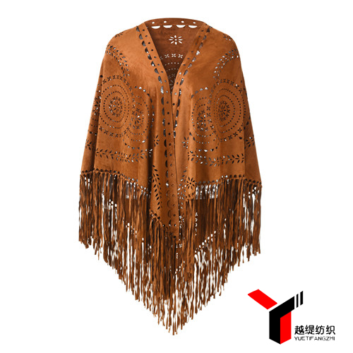 麥穗款新款麂皮絨披肩棕色系列 麥穗款新款麂皮絨披肩棕色系列