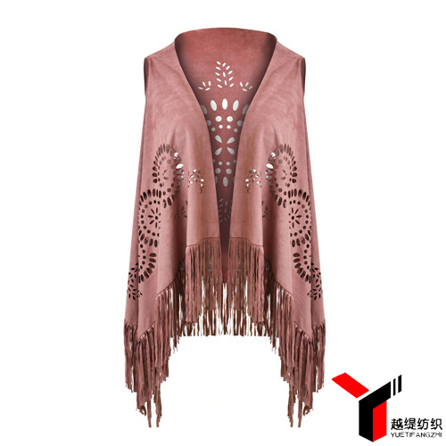新款麂皮絨披肩馬甲式粉色系列 新款麂皮絨披肩馬甲式粉色系列