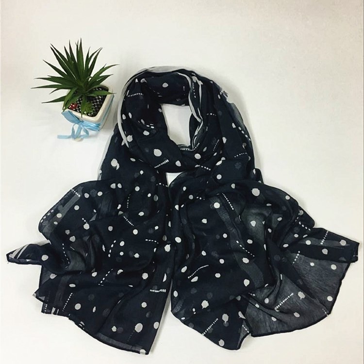 禮品巴厘紗圍巾藏青 禮品巴厘紗圍巾藏青