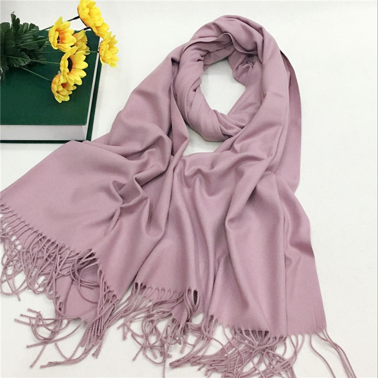 仿羊絨圍巾廠家定制—香芋紫YFYR-4 仿羊絨圍巾廠家定制—香芋紫YFYR-4