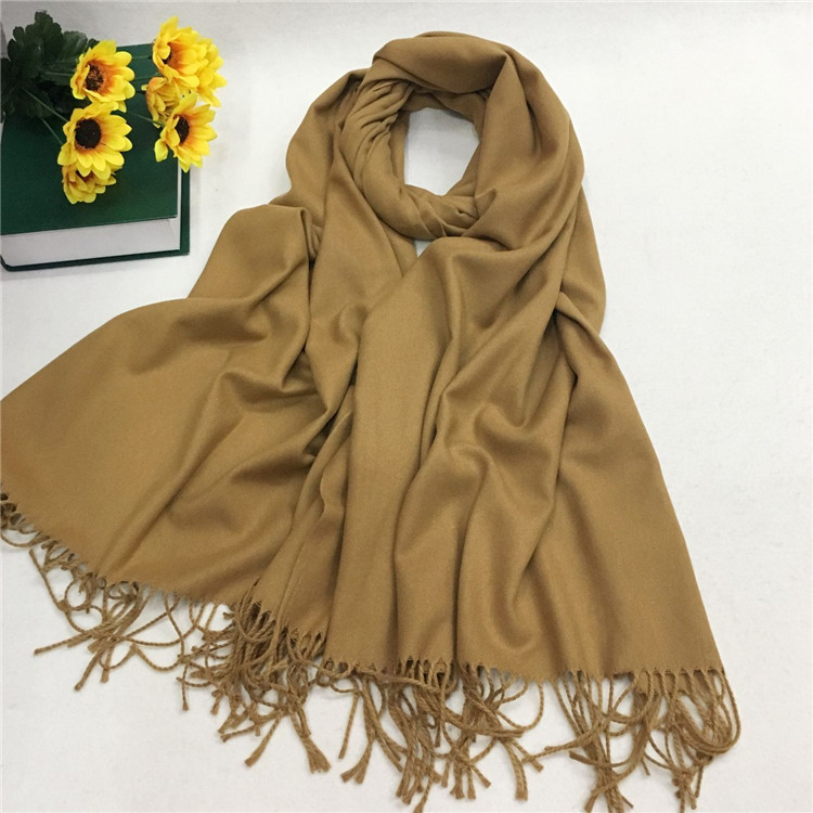 仿羊絨圍巾廠家定制—駝色YFYR-5 仿羊絨圍巾廠家定制—駝色YFYR-5